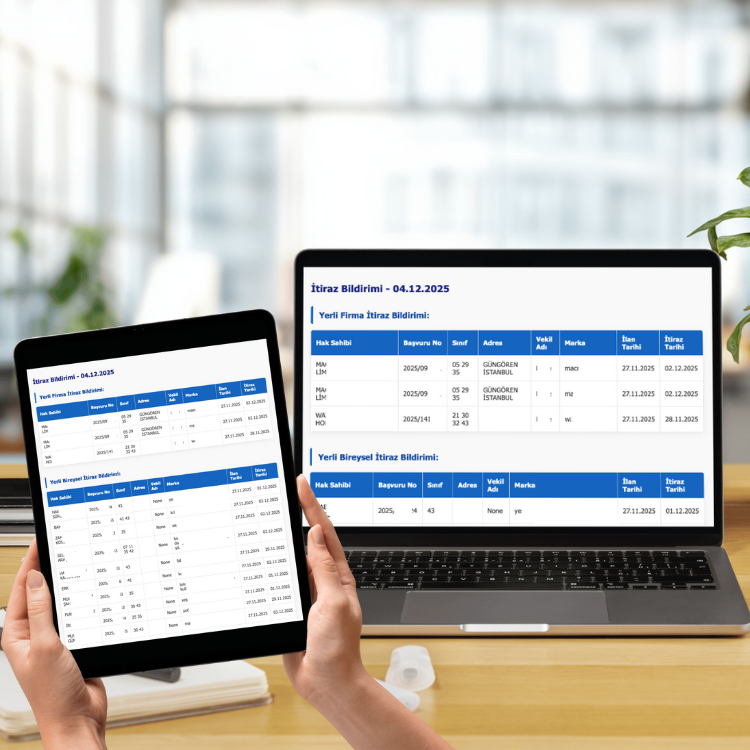 Marka İtiraz Takip Yıllık Lisansı